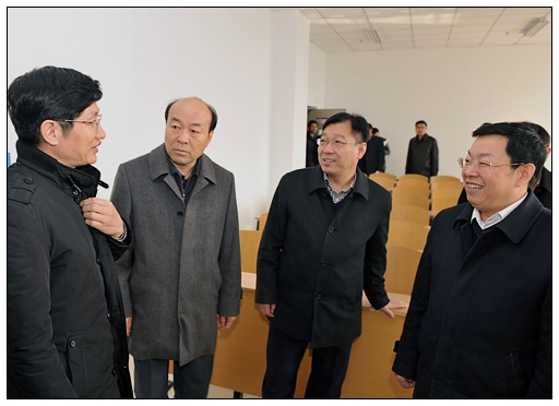 山西省纪委书记李兆前来晋中学院调研