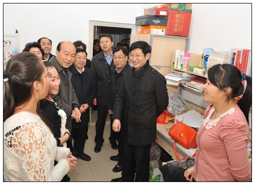 山西省纪委书记李兆前来晋中学院调研