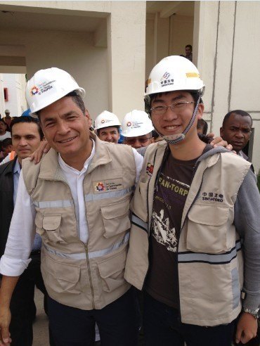 三峡大学科技学院校友迟明春在厄瓜多尔崭露头角