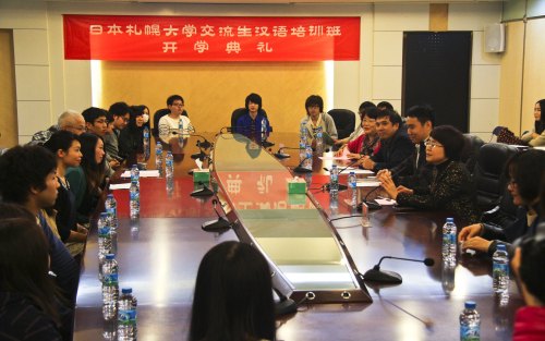 惠院迎来首批国际交流生