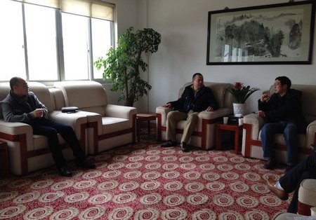 台州学院与上海晨升石化公司开展校企合作洽谈