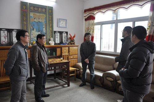 省委农办副主任丁锋视察湖北工业大学“三万”工作