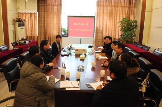 泰州团市委领导来院视察指导