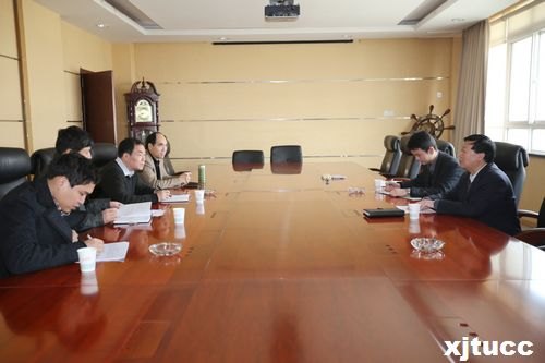 经发集团领导莅临西安交大城市学院检查指导校园安全工作