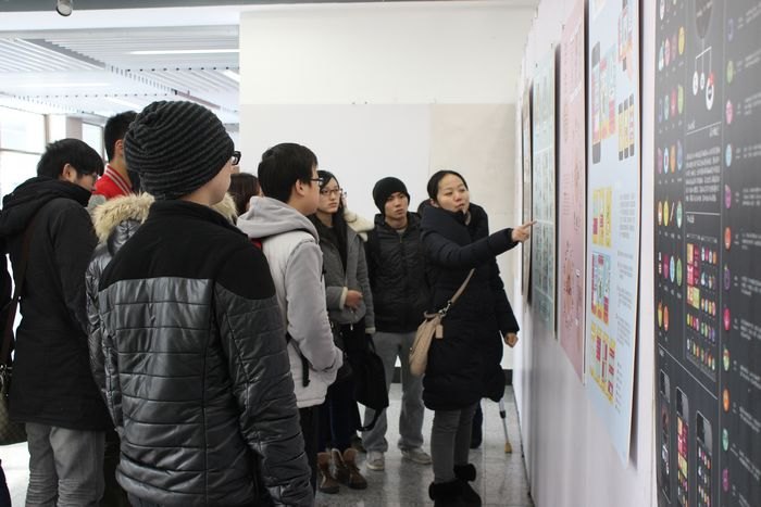 设计学院举办界面设计课程作业展