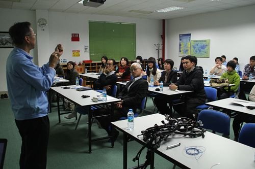 惠州学院组织日本留学生参观驻惠日资企业