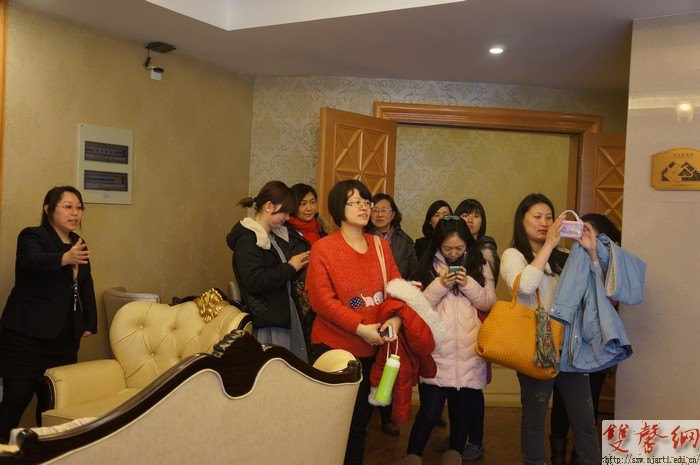 校工会组织女教工参观“大美国际母婴健康管理会所”