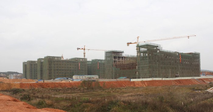 广西师范学院五合校区一期工程建设工作扎实稳步推进