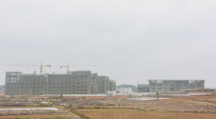 广西师范学院五合校区一期工程建设工作扎实稳步推进