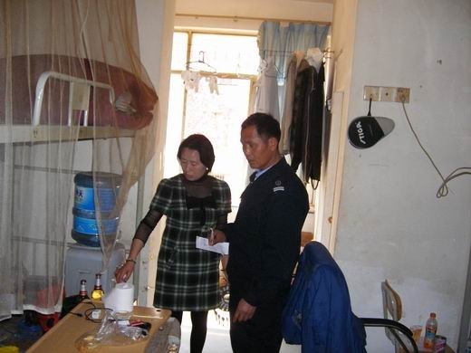 安全检查堵漏洞,内部防范消隐患——云南师范大学商学院海源校区开展治安、防恐安全检查