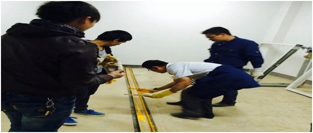 杨林校区规范校园车辆停放