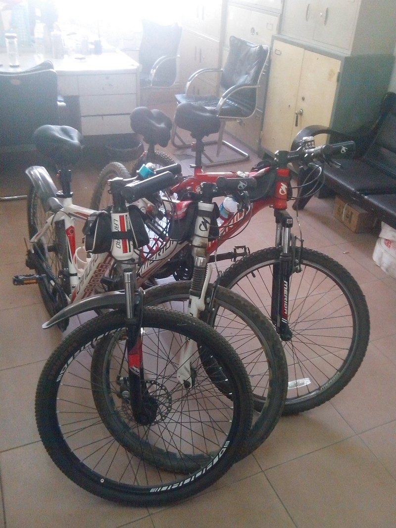 校保卫处查获三辆失窃自行车