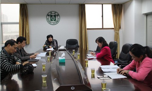 李韶春副书记主持召开学院2014年审计工作联席会议