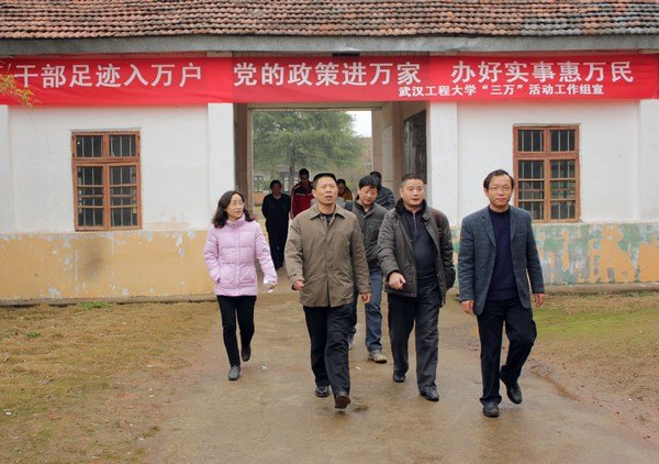 校纪委书记徐慢检查督办武汉工程大学“三万”工作