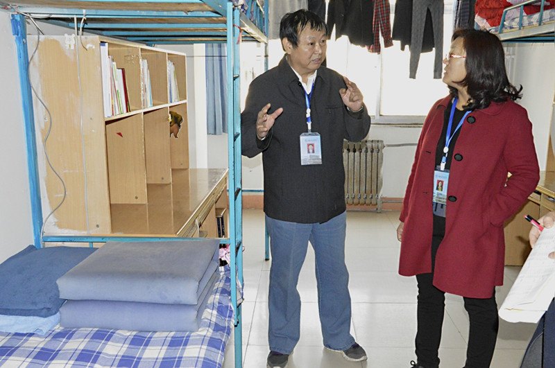 学院开展学生社区生活秩序大检查