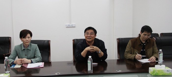 自治区社科联曹平副主席一行到广西师范学院调研