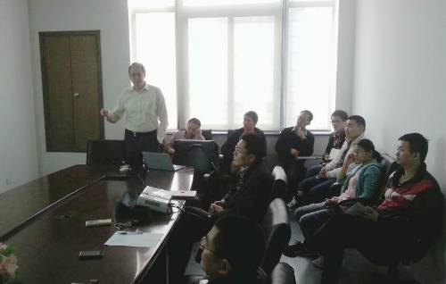 海外名师Harald Schwarz教授来上海电力学院访问交流