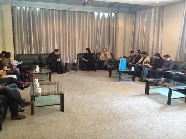 山东工艺美术学院来景德镇陶瓷学院交流