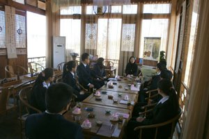 花开品茶话人生 ——山东旅游职业学院第十一期“兰亭茶叙”圆满落幕