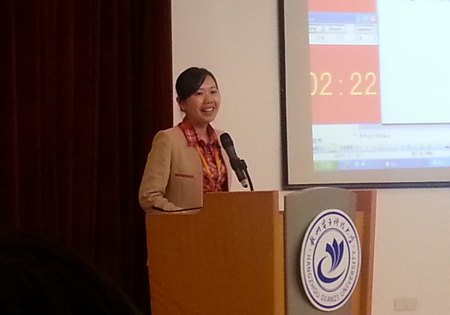 许利敏在省高校辅导员职业能力大赛中获奖