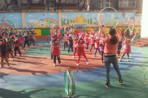 历下区教育局检查团来山东旅游职业学院幼儿园进行2013年度年检工作