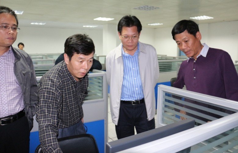 凌靖波书记带队去广东茂化建集团有限公司调研