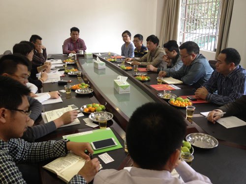 建筑工程学院前往广东茂名建筑集团有限公司洽谈合作事宜