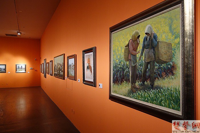 “诗意江南----李荣洲油画展在校美术馆开展