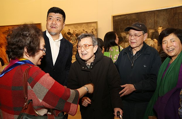 “中央美术学院附中60周年”展览开幕