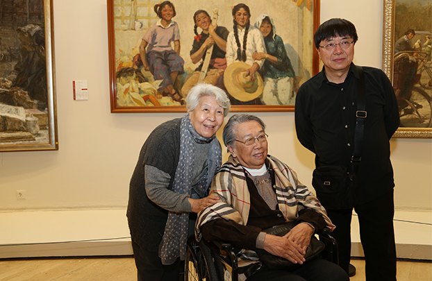 “中央美术学院附中60周年”展览开幕