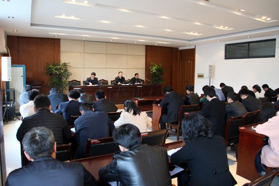 南京理工大学泰州科技学院举行2014年学生工作布置会