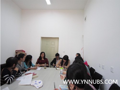 中文系召开杨林校区新生座谈会