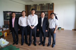 郑州旅游职业学院院长樊豫陇率团访问山东旅游职业学院